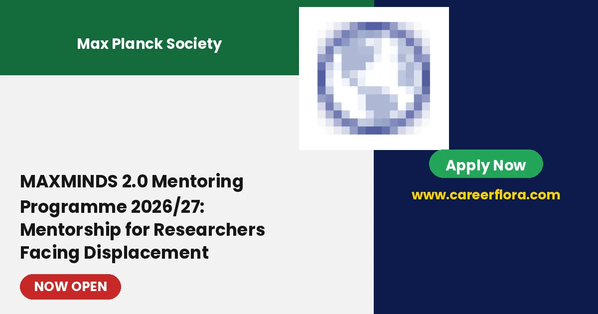 MAXMINDS 2.0 Mentoring Programme 2026/27