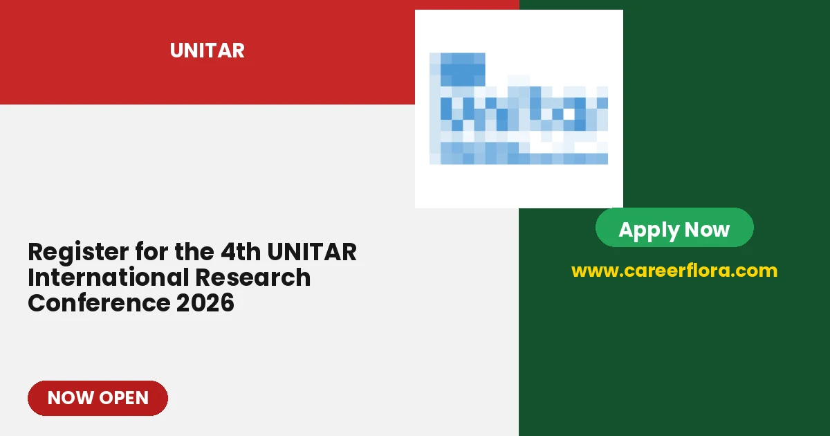 UNITAR International Research Conference 2026