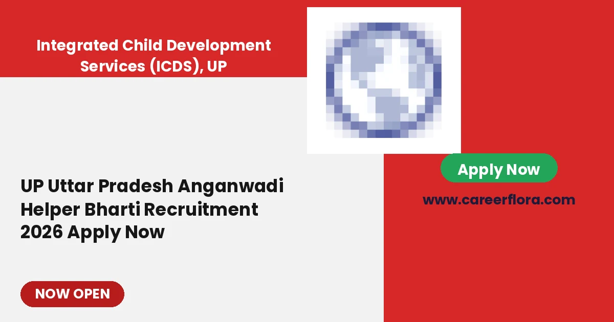 UP Anganwadi Helper Recruitment 2026