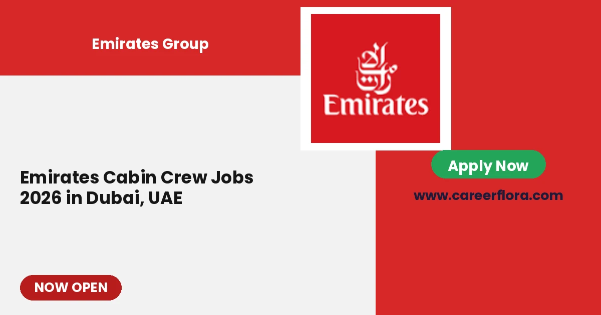 Emirates Cabin Crew Jobs 2026