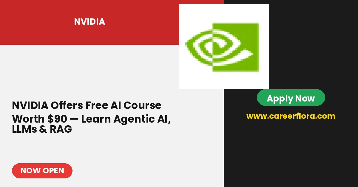 NVIDIA free AI course 2026