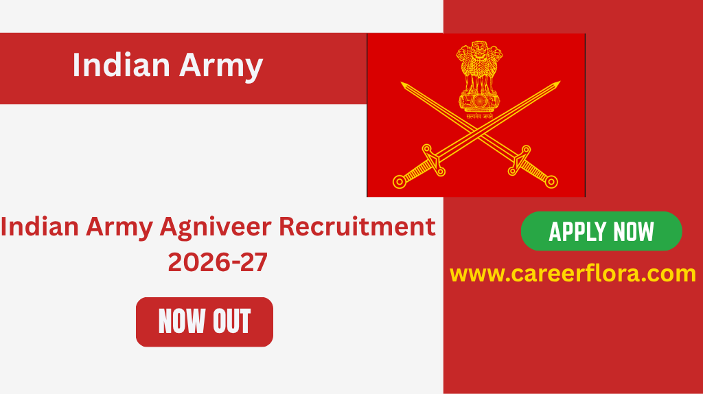Indian Army Agniveer Recruitment 2026-27 | 25000 Posts | Apply Online