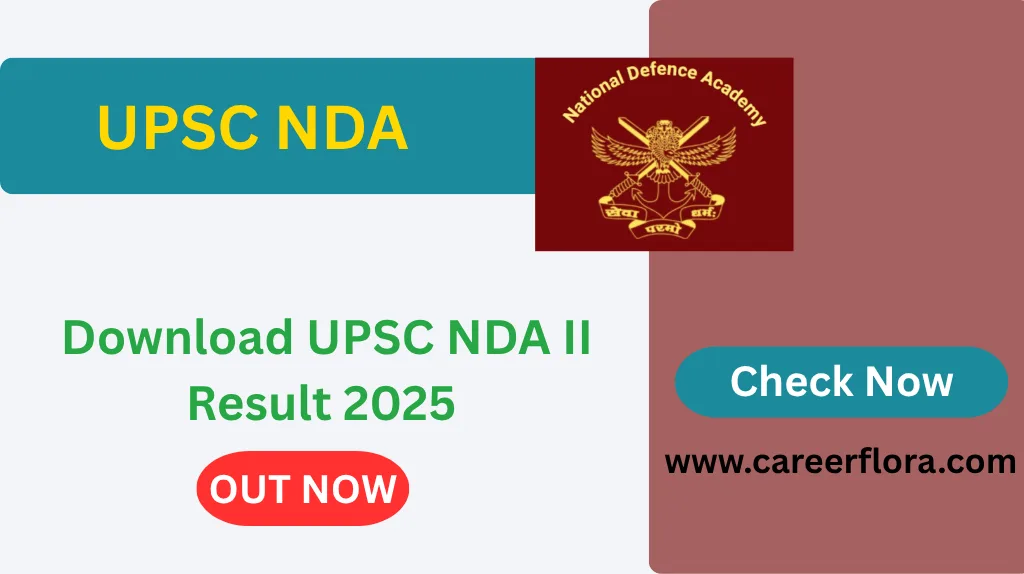 UPSC NDA II Result 2025 Out | Download Final Result PDF