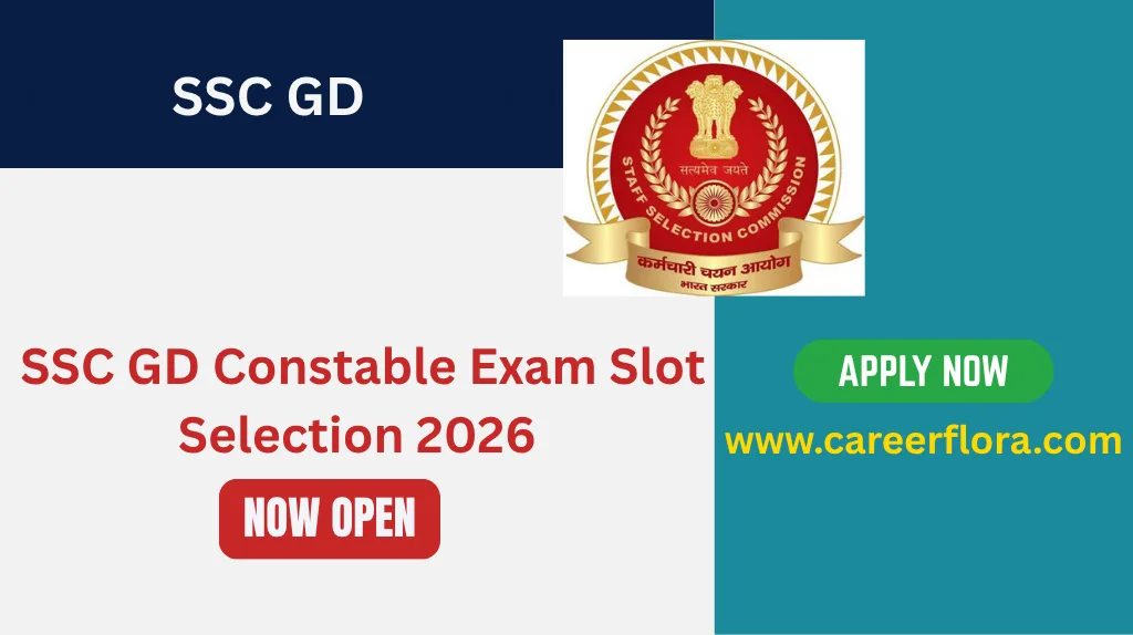 SSC GD Constable Exam Slot Selection 2026