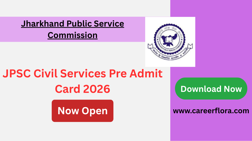 JPSC Civil Services Pre Admit Card 2026