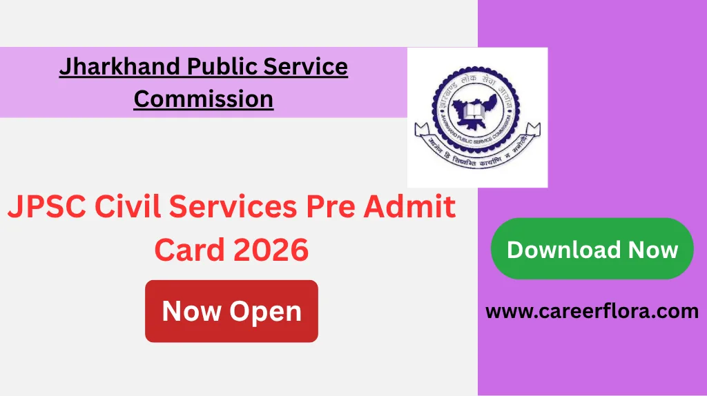 JPSC Civil Services Pre Admit Card 2026