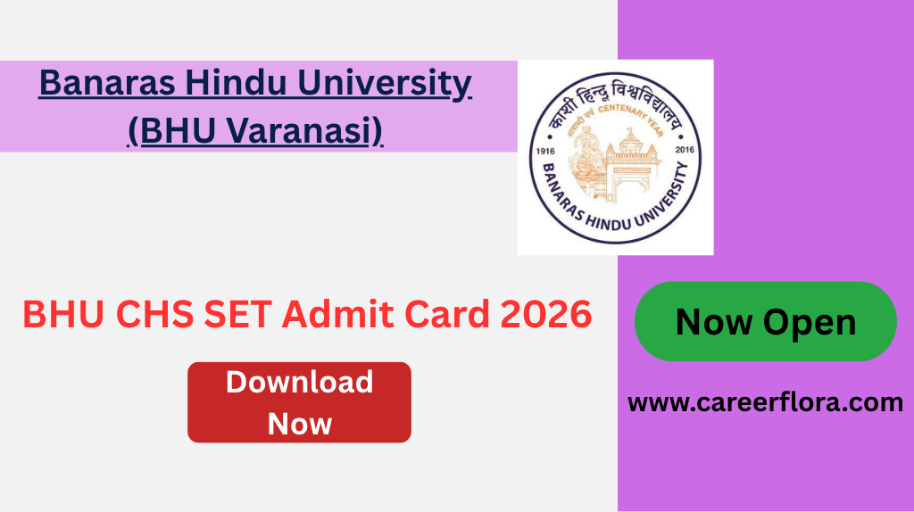 BHU CHS SET Admit Card 2026