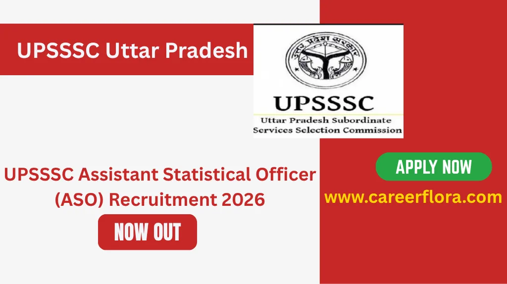 📊 UPSSSC Assistant Statistical Officer (ASO) Recruitment 2026