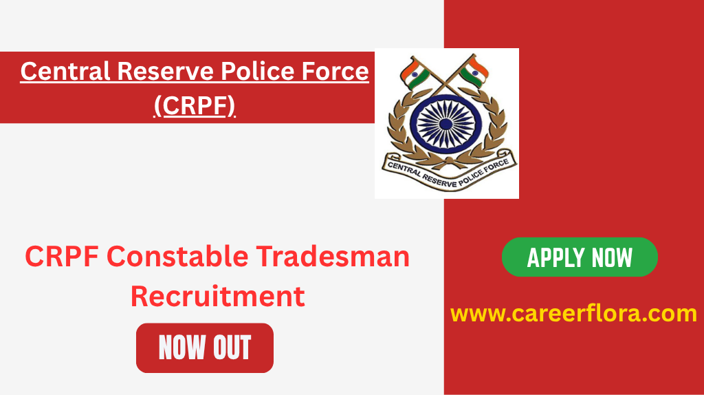 CRPF Constable Tradesman Recruitment 2026