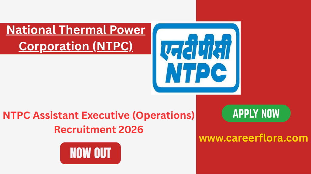 NTPC Assistant Executive (Operations) Recruitment 2026