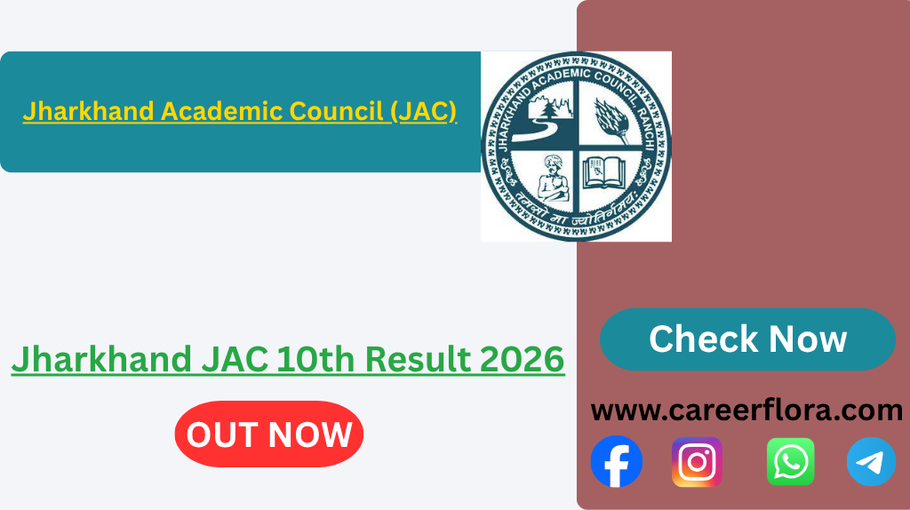 Jharkhand Academic Council (JAC) Class 10 Result 2026