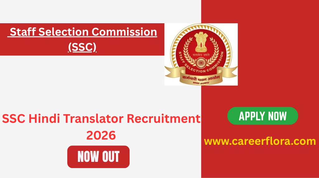 SSC Hindi Translator Recruitment 2026