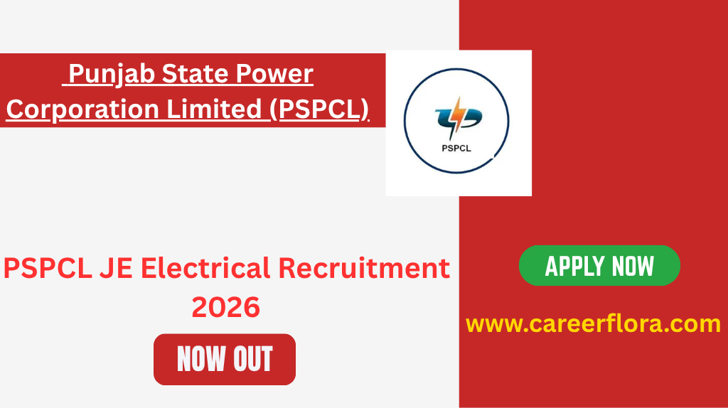 PSPCL JE Electrical Recruitment 2026 – Apply Online, Notification, Eligibility, Exam Date