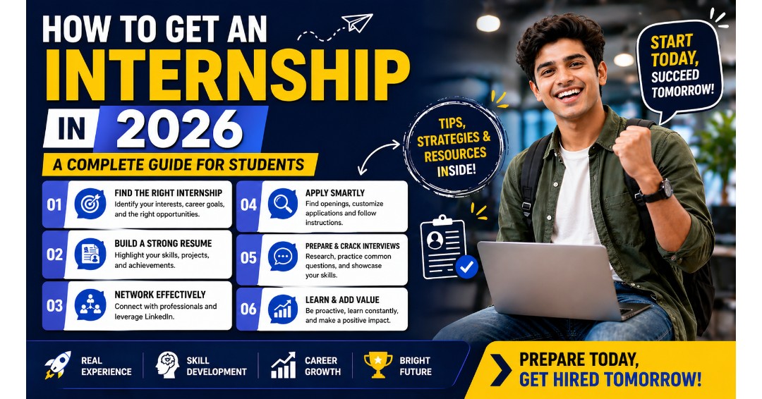 How to Get an Internship in 2026: A Complete Guide for Students