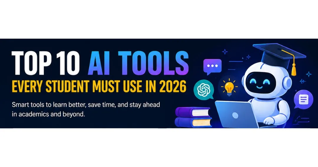 Top 10 AI Tools Every Student Must Use in 2026