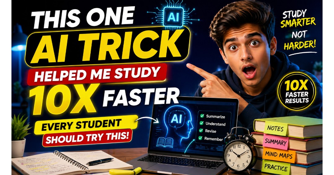This One AI Trick Helped Me Study 10x Faster – Every Student Should Try This