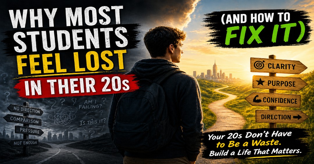 Why Most Students Feel Lost in Their 20s (And How to Fix It)