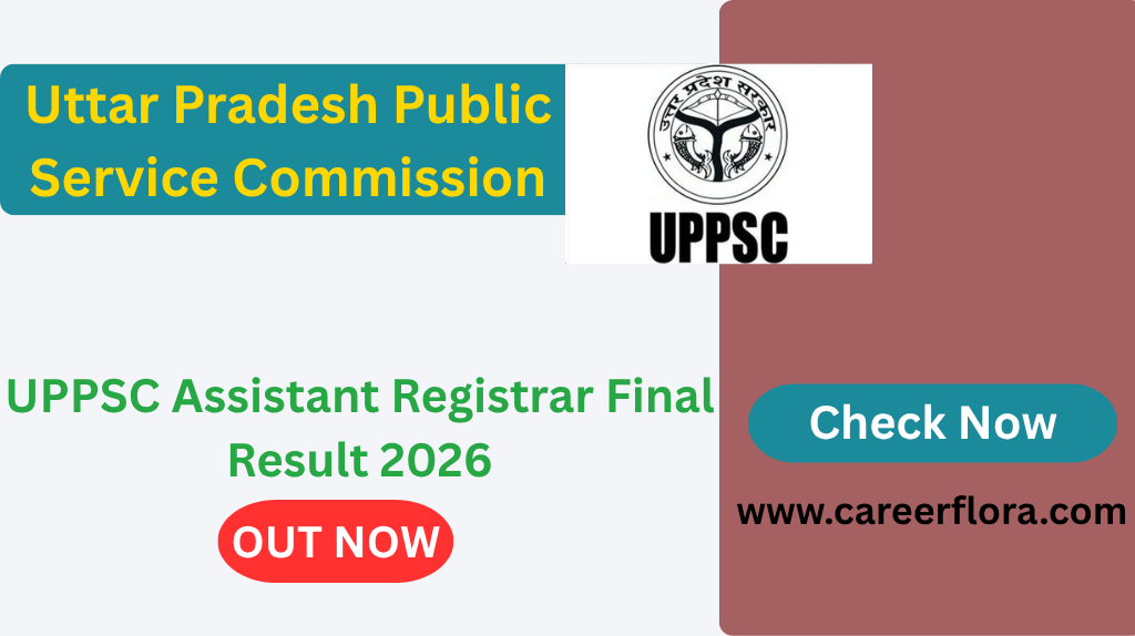 UPPSC Assistant Registrar Final Result 2026