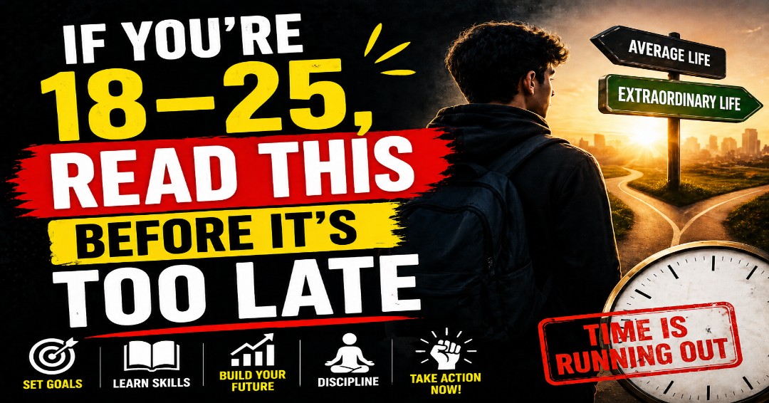 If You’re 18–25, Read This Before It’s Too Late