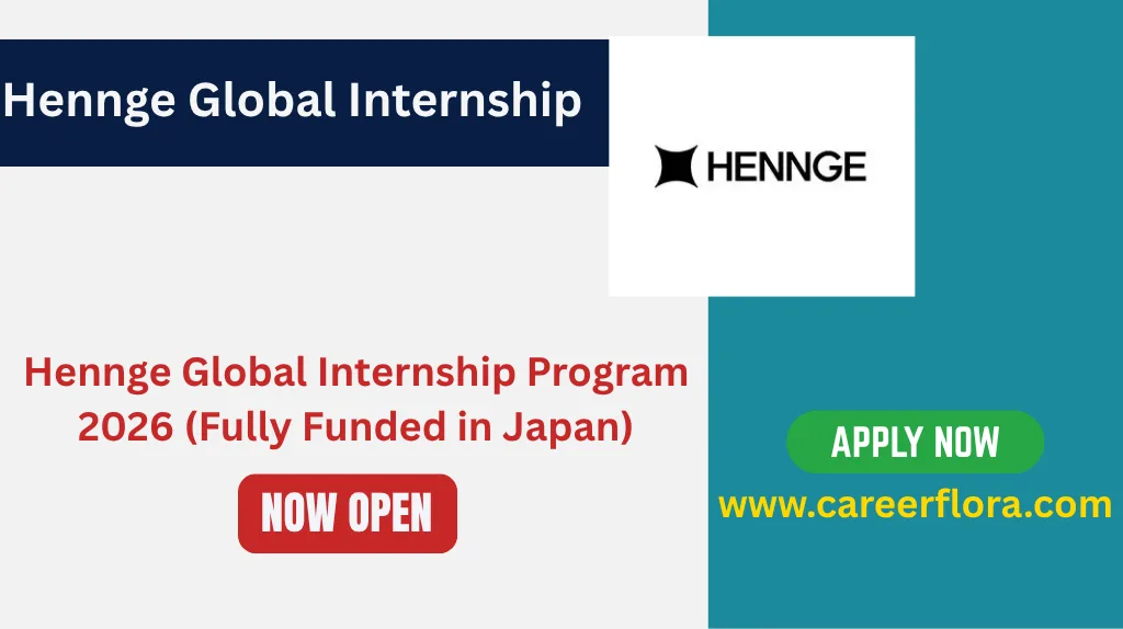 Hennge Global Internship Program 2026 (Fully Funded in Japan)