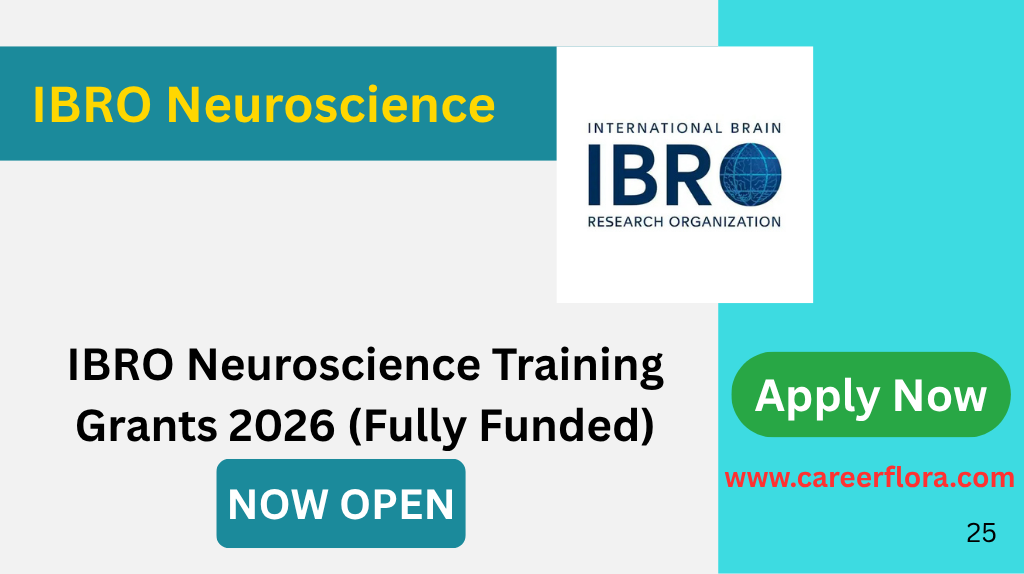 IBRO Neuroscience Training Grants 2026 (Fully Funded)