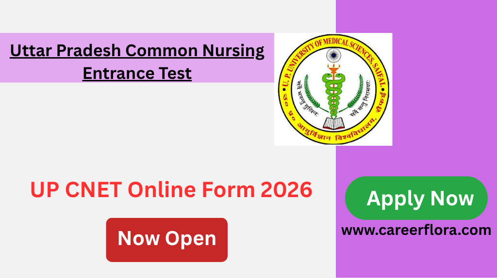 UP CNET Online Form 2026 – Apply Online, Eligibility, Exam Date, Fees