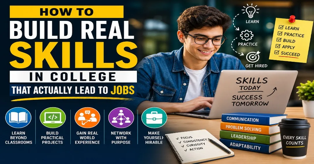 How to Build Real Skills in College That Actually Lead to Jobs
