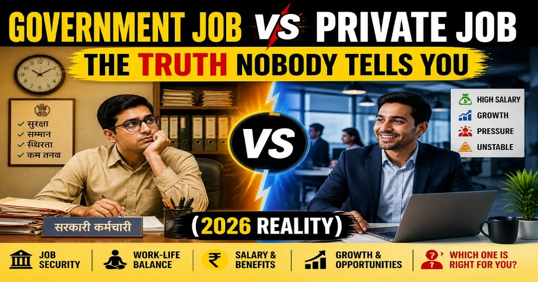 Government Job vs Private Job: The Truth Nobody Tells You (2026 Reality)
