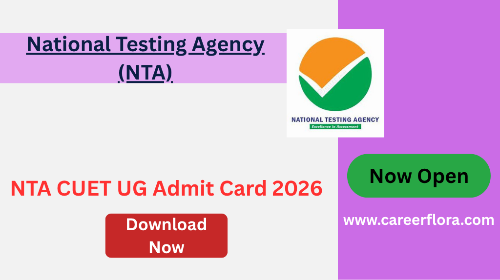 NTA CUET UG Admit Card 2026 (Out)