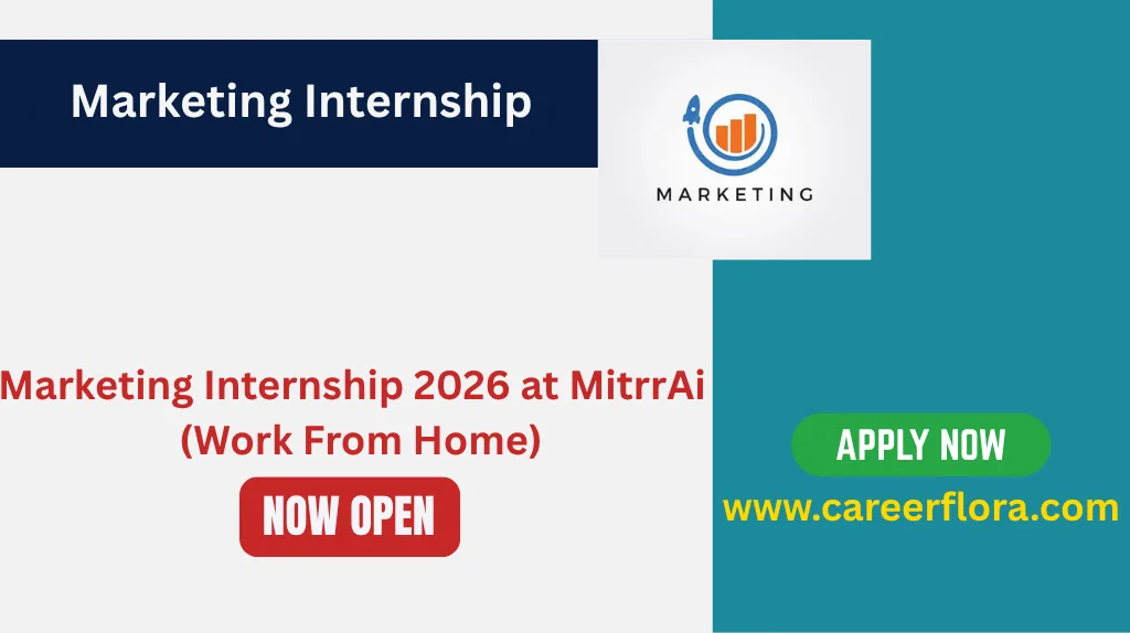 Marketing Internship 2026 at MitrrAi | Work From Home Opportunity