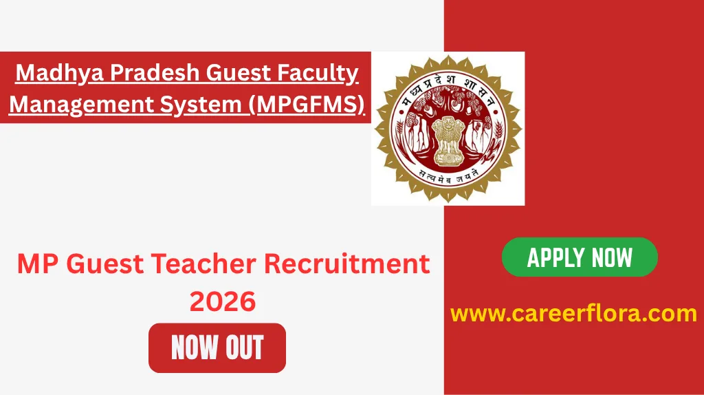 MP Guest Teacher Recruitment 2026