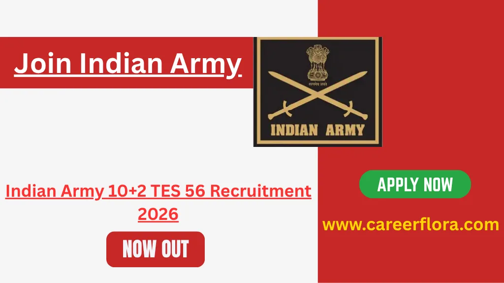 Indian Army 10+2 TES 56 Recruitment 2026