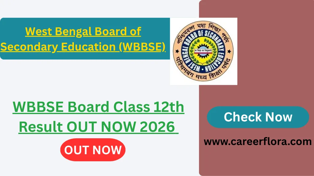 WBBSE Board Class 12th Result Out Now 2026