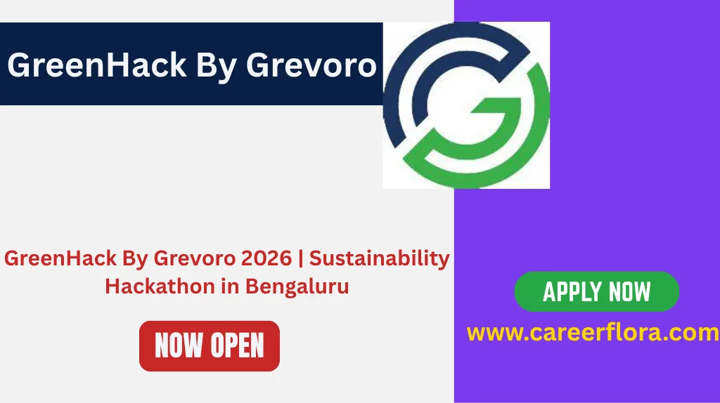 GreenHack By Grevoro 2026 | Sustainability Hackathon in Bengaluru