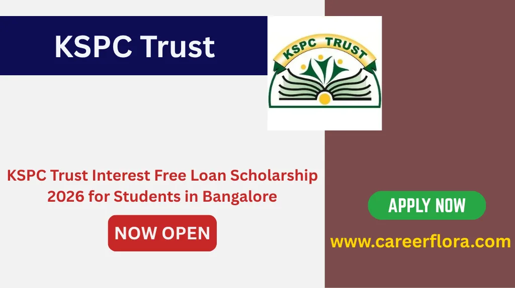 KSPC Trust Interest Free Loan Scholarship 2026 for Students in Bangalore