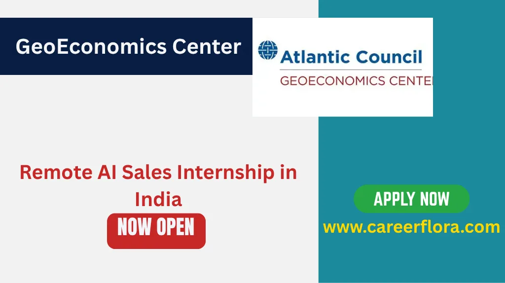 GeoEconomics Center Fall 2026 Young Global Professionals Program in USA (Paid)