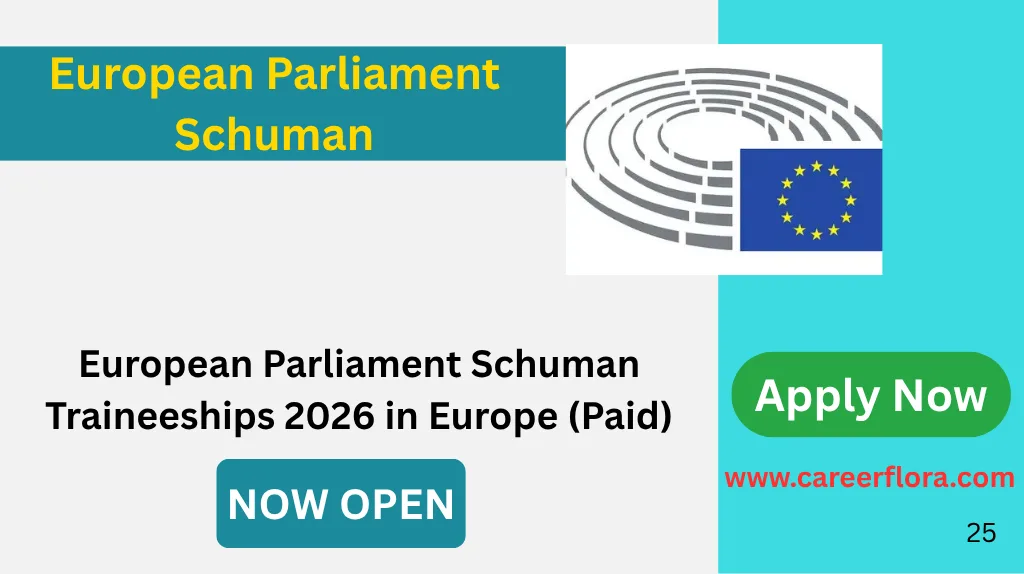 European Parliament Schuman Traineeships 2026 in Europe (Paid)