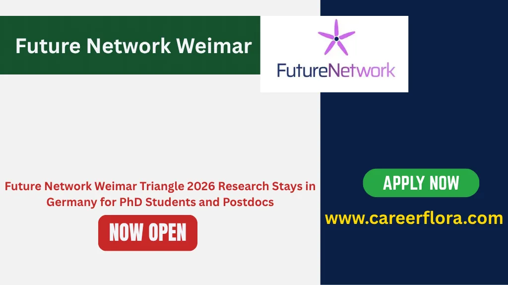 Future Network Weimar Triangle 2026 Research Stays in Germany for PhD Students and Postdocs
