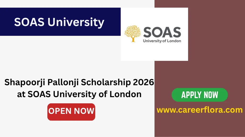 Shapoorji Pallonji Scholarship 2026 at SOAS University of London