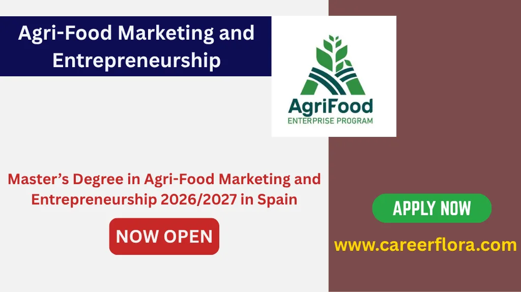 Master’s Degree in Agri-Food Marketing and Entrepreneurship 2026/2027 in Spain
