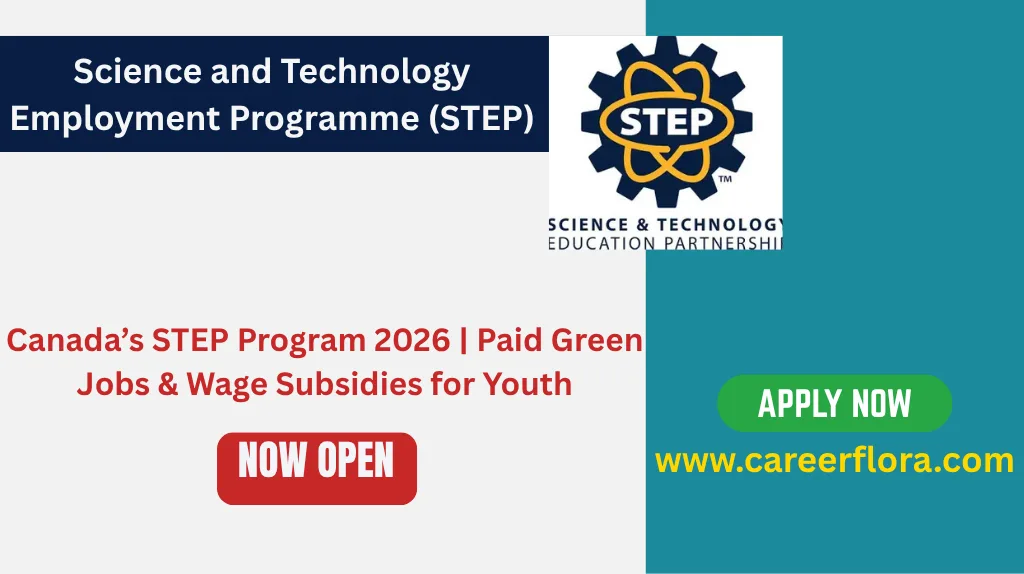 Canada’s STEP Program 2026 | Paid Green Jobs & Wage Subsidies for Youth