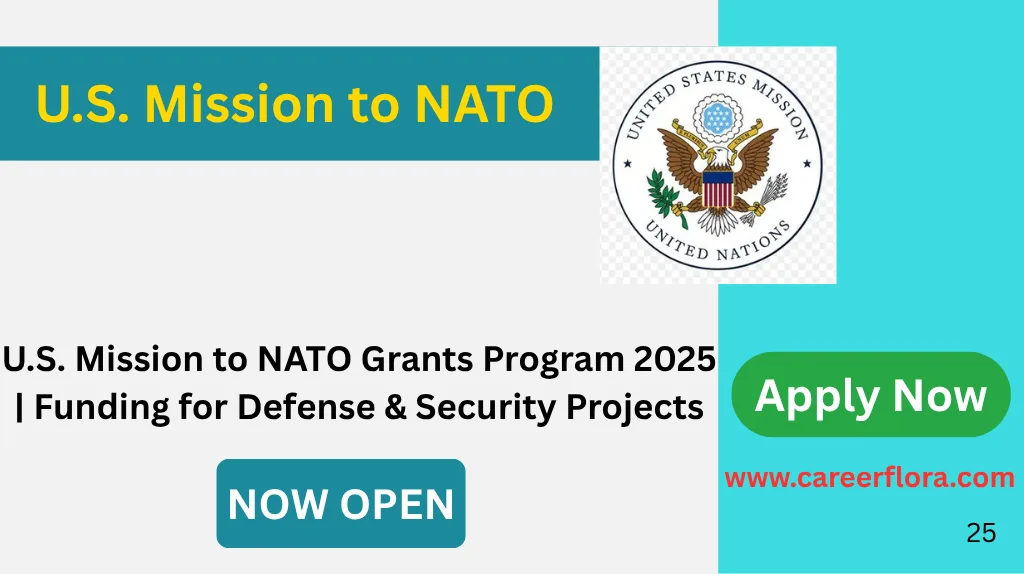 U.S. Mission to NATO Grants Program 2025 | Funding for Defense & Security Projects