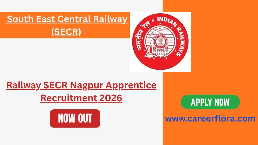 Railway SECR Nagpur Apprentice Recruitment 2026 – Apply Online for ITI Apprentice Posts