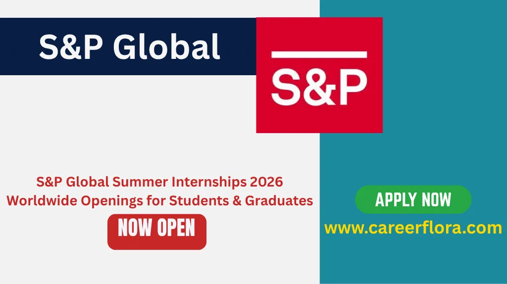 S&P Global Summer Internships 2026 Worldwide Openings for Students & Graduates