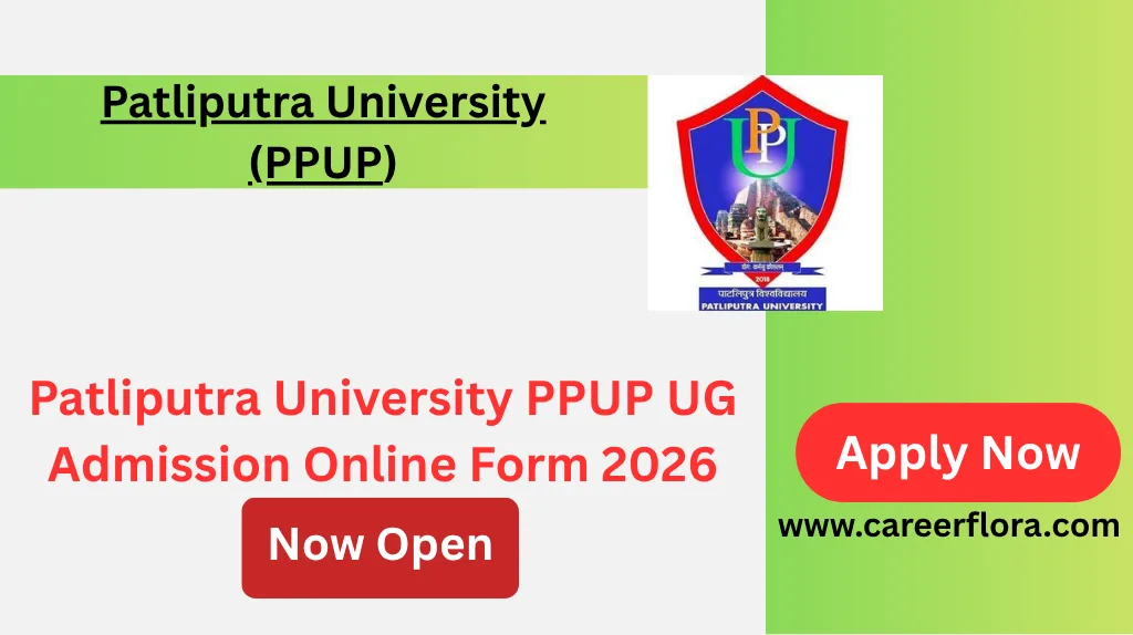 Patliputra University PPUP UG Admission Online Form 2026
