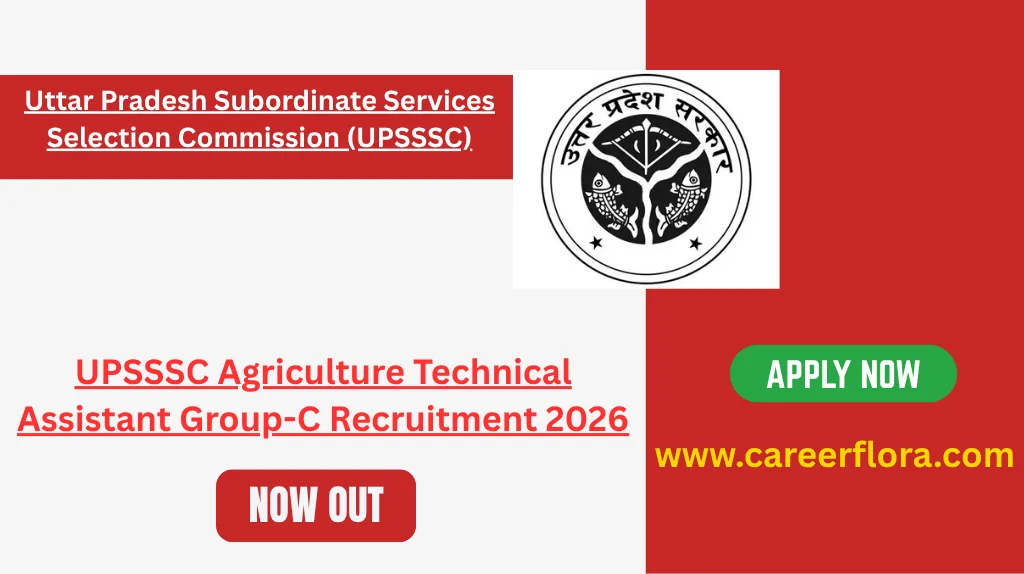 UPSSSC Agriculture Technical Assistant Group-C Recruitment 2026