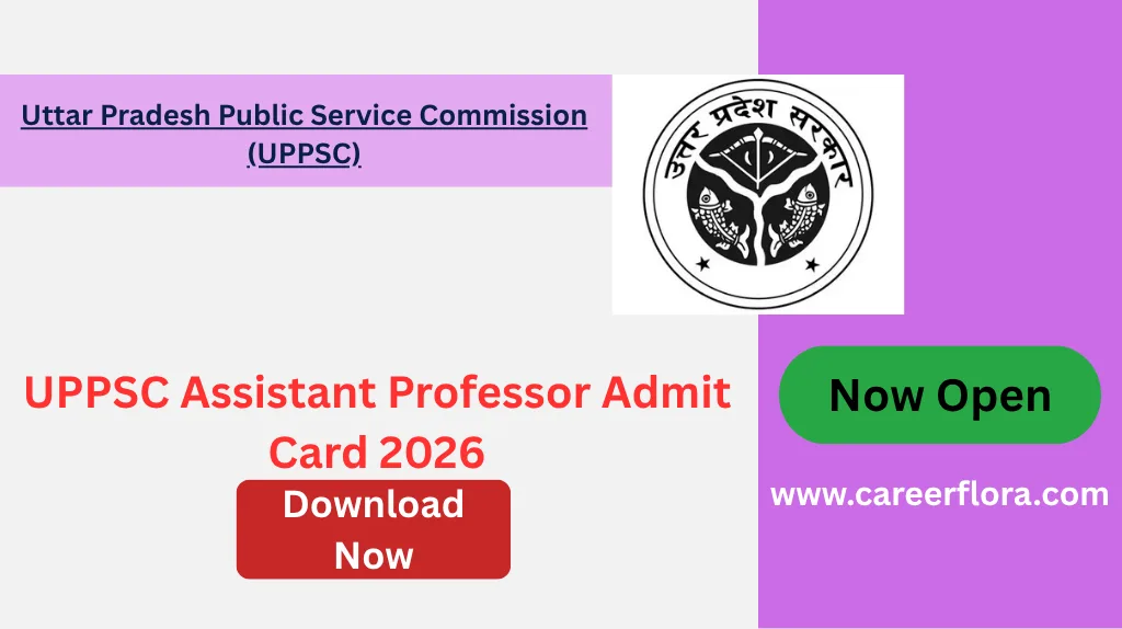 UPPSC Assistant Professor Admit Card 2026