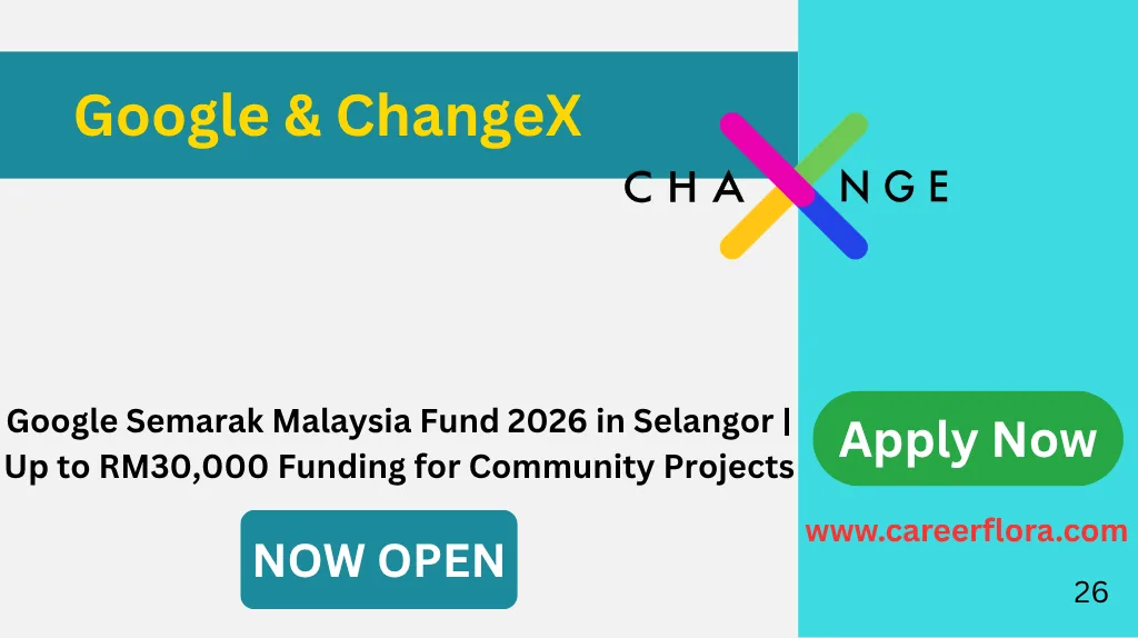Google Semarak Malaysia Fund 2026 in Selangor | Up to RM30,000 Funding for Community Projects