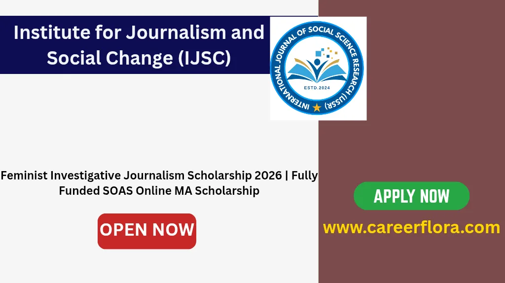 Feminist Investigative Journalism Scholarship 2026 | Fully Funded SOAS Online MA Scholarship
