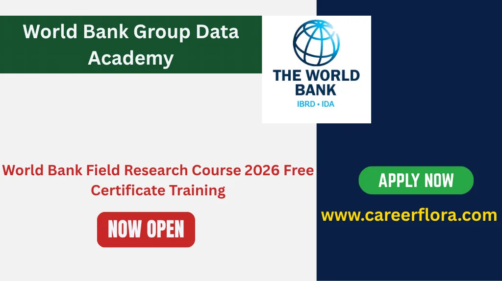 World Bank Field Research Course 2026 Free Certificate Training